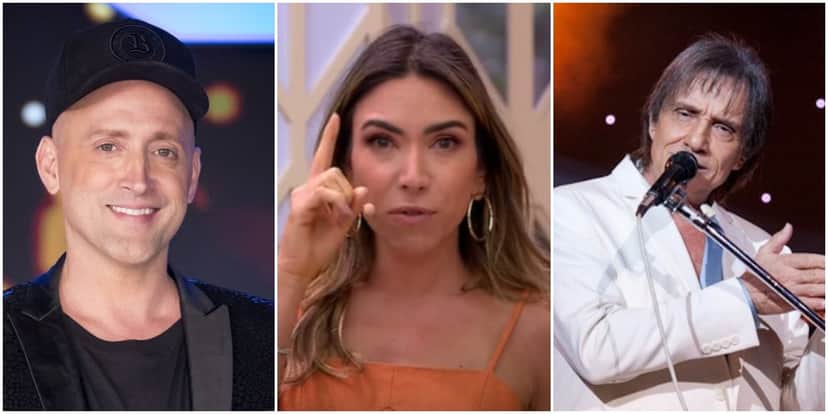Na semana dos famosos: Estado delicados de Paulo Gustavo, tombo de Patrícia Abravanel e perda de Roberto Carlos (Foto: Reprodução) Na semana dos famosos: Estado delicados de Paulo Gustavo, tombo de Patrícia Abravanel e perda de Roberto Carlos (Foto: Reprodução)