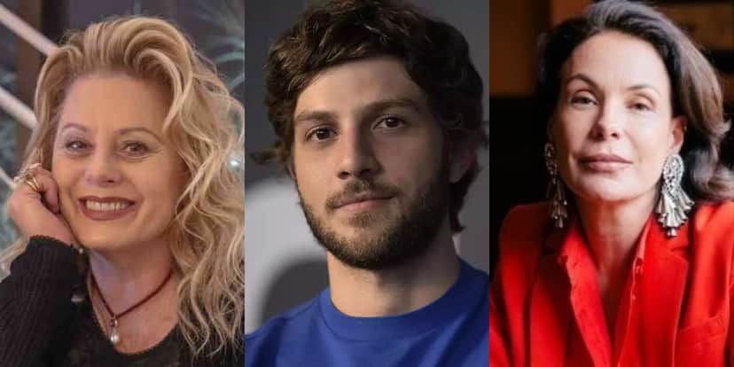 Vera Fischer, Chay Suede e Carolina Ferraz são uns dos famosos que aprontaram nos bastidores da Globo (Foto: Reprodução) Vera Fischer, Chay Suede e Carolina Ferraz são uns dos famosos que aprontaram nos bastidores da Globo (Foto: Reprodução)