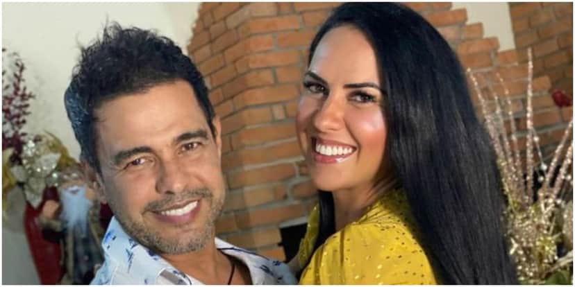 Zezé di Camargo usa mão boba com Graciele Lacerda Zezé di Camargo usa mão boba com Graciele Lacerda