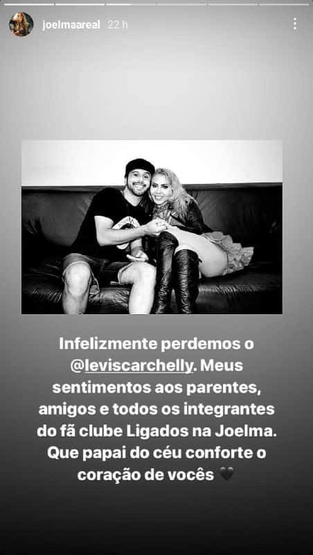 Joelma lamentou a triste fatalidade (Foto: Reprodução/ Instagram) Joelma lamentou a triste fatalidade (Foto: Reprodução/ Instagram)