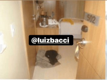 Fotos do quarto que Kevin se encontrava antes de cair são reveladas (Foto: Reprodução) Fotos do quarto que Kevin se encontrava antes de cair são reveladas (Foto: Reprodução)