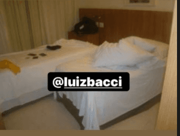 Fotos do quarto que Kevin se encontrava antes de cair são reveladas (Foto: Reprodução) Fotos do quarto que Kevin se encontrava antes de cair são reveladas (Foto: Reprodução)