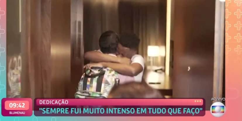 Gilberto fala sobre relação com homem misterioso (Reprodução) Gilberto fala sobre relação com homem misterioso (Reprodução)