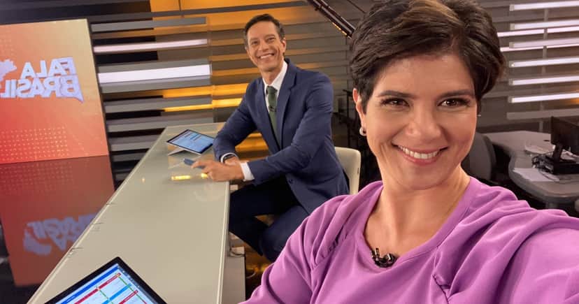 Sérgio Aguiar e Mariana Godoy Sérgio Aguiar e Mariana Godoy