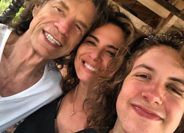 Mick Jagger, Luciana Gimenez e Lucas (Reprodução) Mick Jagger, Luciana Gimenez e Lucas (Reprodução)