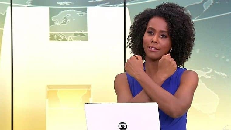 Maju Coutinho no comando do JH Maju Coutinho no comando do JH