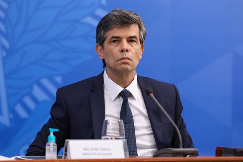 Antigo Ministro da Saúde, Nelson Teich na CPI do Covid Antigo Ministro da Saúde, Nelson Teich na CPI do Covid