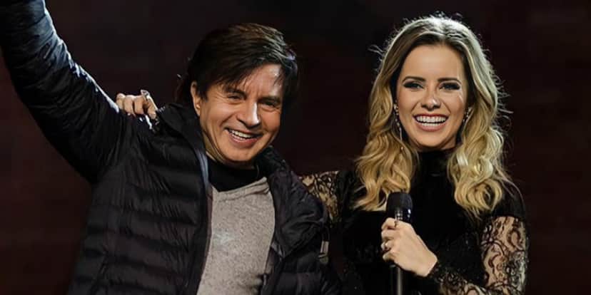 Xororó e Sandy (Reprodução) Xororó e Sandy (Reprodução)