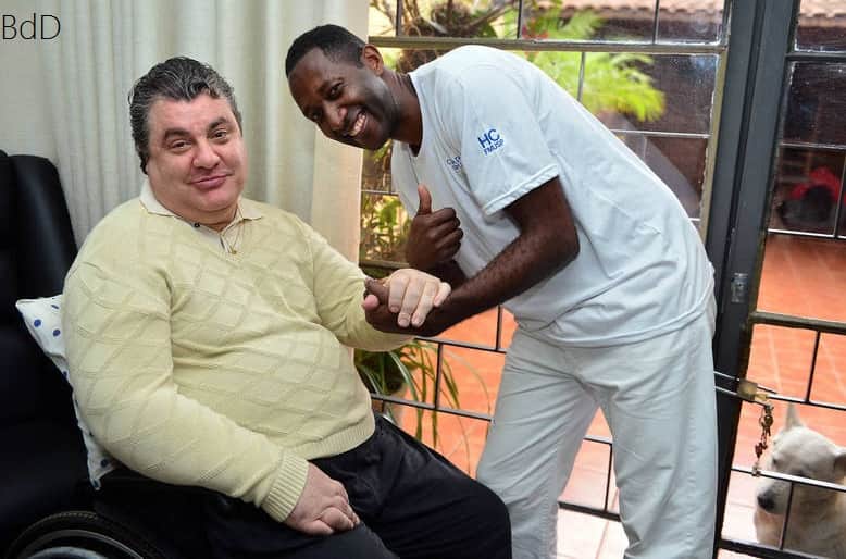 O ator vive recebendo cuidados médicos (Foto: Reprodução) O ator vive recebendo cuidados médicos (Foto: Reprodução)