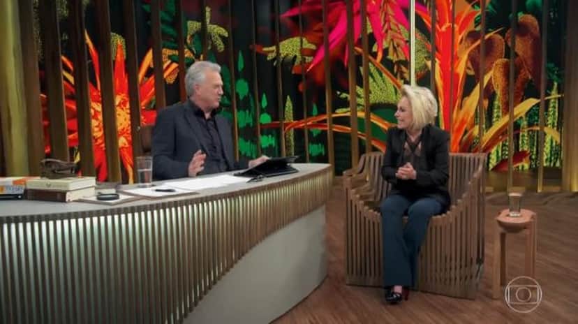 Ana Maria Braga no "Conversa Com Bial", em 2019 (Foto: Reprodução/TV Globo) Ana Maria Braga no "Conversa Com Bial", em 2019 (Foto: Reprodução/TV Globo)