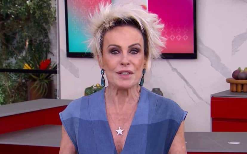 A apresentadora Ana Maria Braga se envolveu em polêmica A apresentadora Ana Maria Braga se envolveu em polêmica