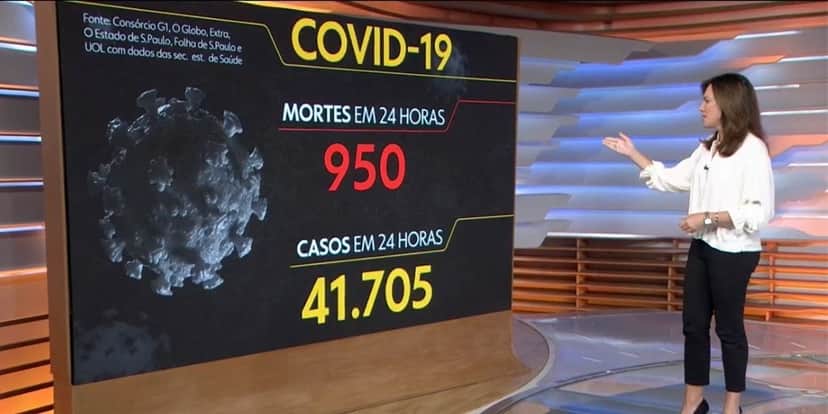 Ana Paula Araújo interrompe programa às pressas, levanta da bancada e confirma morte na Globo: "Vidas perdidas"