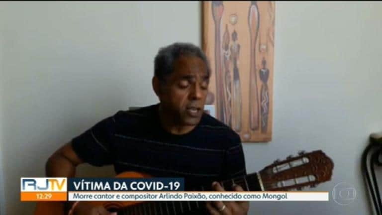 Morre o cantor Arlindo Paixão, vítima da Covid-19, aos 64 anos (Reprodução: Globo) Morre o cantor Arlindo Paixão, vítima da Covid-19, aos 64 anos (Reprodução: Globo)