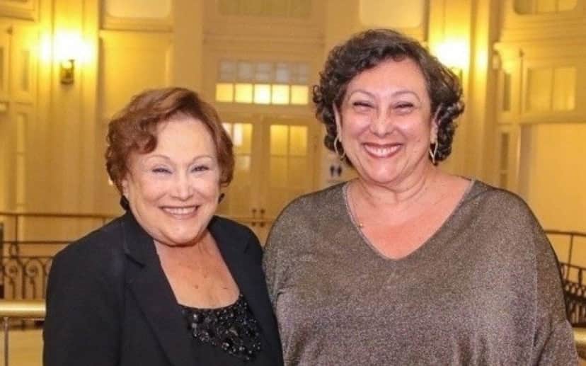 Bárbara Bruno, junto a sua mãe Nicette Bruno, que faleceu recentemente com Covid19 Bárbara Bruno, junto a sua mãe Nicette Bruno, que faleceu recentemente com Covid19