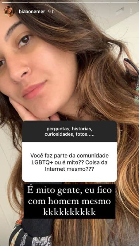 Filha de Fátima Bernardes e William Bonner foi questionada sobre a sexualidade (Foto: Reprodução/ Instagram)