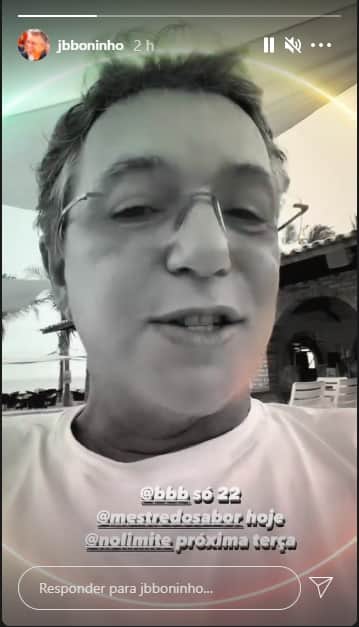 Boninho desmente nova edição do BBB este ano (Foto: Reprodução/Instagram) Boninho desmente nova edição do BBB este ano (Foto: Reprodução/Instagram)