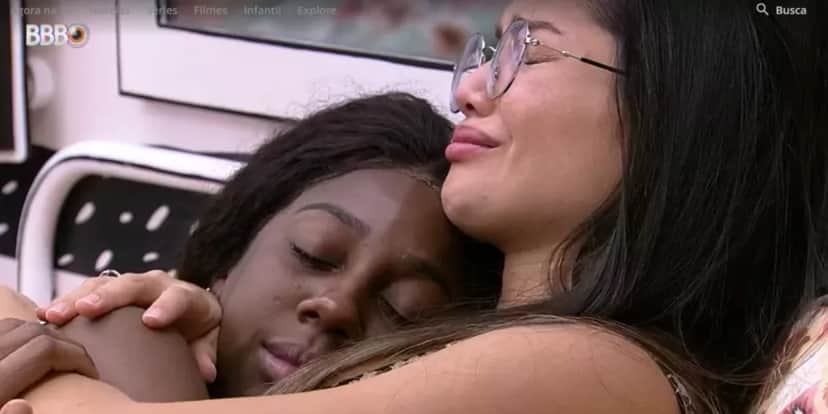 Após brigarem, Camilla e Juliette fizeram as pazes no BBB (Foto: Reprodução/ TV Globo) Após brigarem, Camilla e Juliette fizeram as pazes no BBB (Foto: Reprodução/ TV Globo)