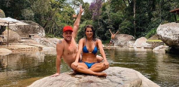 Deborah Secco e o amigo em sua última viagem Deborah Secco e o amigo em sua última viagem