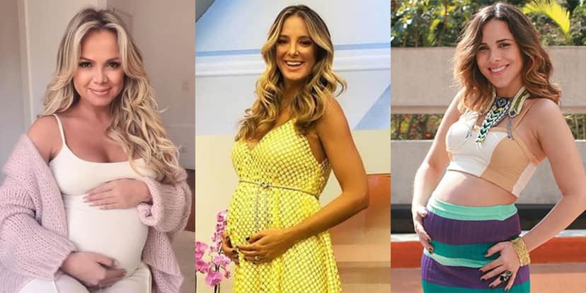 Eliana, Ticiane Pinheiro, Wanessa (Foto: Reprodução/Record/Instagram) Eliana, Ticiane Pinheiro, Wanessa (Foto: Reprodução/Record/Instagram)