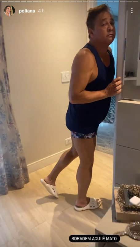 Leonardo falou sobre o sexo com Poliana Rocha e entregou que a mãe de Zé Felipe está menstruada (Foto: Reprodução/ Instagram) Leonardo falou sobre o sexo com Poliana Rocha e entregou que a mãe de Zé Felipe está menstruada (Foto: Reprodução/ Instagram)