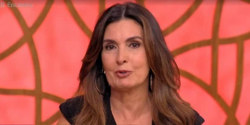 Fátima Bernardes chorou no "Encontro" (Foto: Reprodução/TV Globo) Fátima Bernardes chorou no "Encontro" (Foto: Reprodução/TV Globo)