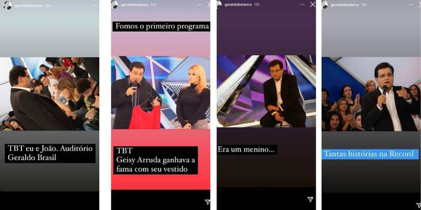 Geraldo Luís tem desfecho na Record exposto e desmorona após ter seu fim confirmado: "Tantas histórias" Geraldo Luís tem desfecho na Record exposto e desmorona após ter seu fim confirmado: "Tantas histórias"