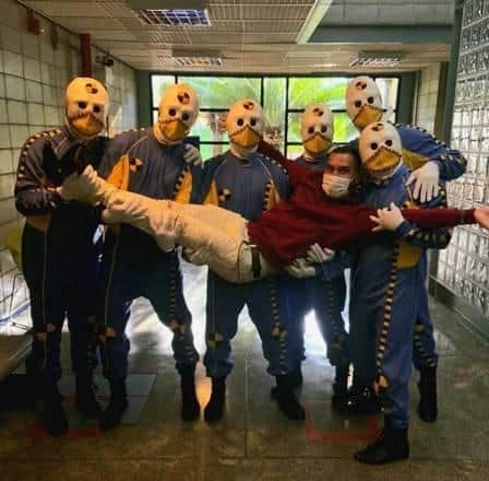Gil com os dummies, os ajudantes do programa Gil com os dummies, os ajudantes do programa