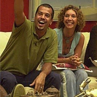 Jéferson de Oliveira e Tarciana Mafra (Foto: Reprodução/TV Globo) Jéferson de Oliveira e Tarciana Mafra (Foto: Reprodução/TV Globo)