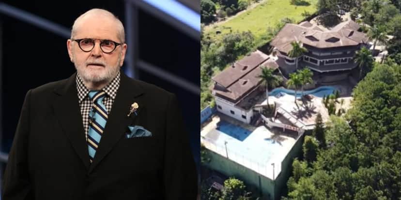 Jô Soares gostava da casa, mas quis morar em algo menor e deixou a propriedade (Foto: Canal Lugares da Nossa Região) Jô Soares gostava da casa, mas quis morar em algo menor e deixou a propriedade (Foto: Canal Lugares da Nossa Região)