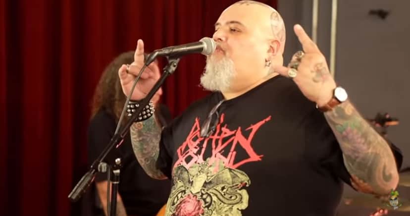 O músico e repórter João Gordo O músico e repórter João Gordo