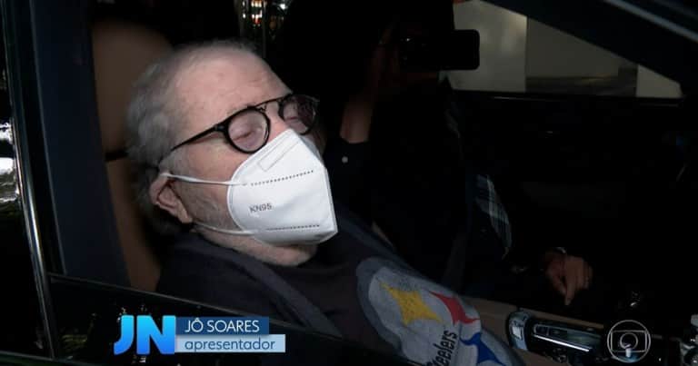 Jô Soares abriu o jogo no Jornal Nacional de William Bonner (Foto reprodução) Jô Soares abriu o jogo no Jornal Nacional de William Bonner (Foto reprodução)