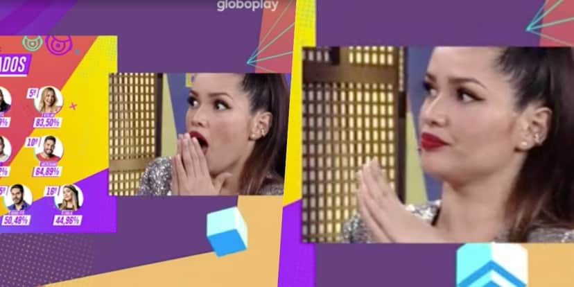 Nova campeã do BBB21 se surpreende com novidades após sair da casa (Foto: Reprodução/Globoplay) Nova campeã do BBB21 se surpreende com novidades após sair da casa (Foto: Reprodução/Globoplay)