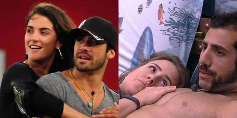 Laisa e Yuri do "BBB12" e Patrícia Leitte e Kaysar Dadour do "BBB18" (Foto: Reprodução/TV Globo) Laisa e Yuri do "BBB12" e Patrícia Leitte e Kaysar Dadour do "BBB18" (Foto: Reprodução/TV Globo)