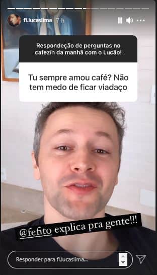 Lucas Lima caiu em pegadinha na internet (Foto: Reprodução/Instagram) Lucas Lima caiu em pegadinha na internet (Foto: Reprodução/Instagram)