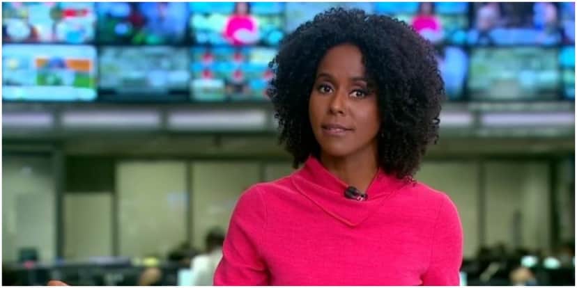 Maju Coutinho no comando do Jornal Hoje - Foto: Reprodução Maju Coutinho no comando do Jornal Hoje - Foto: Reprodução