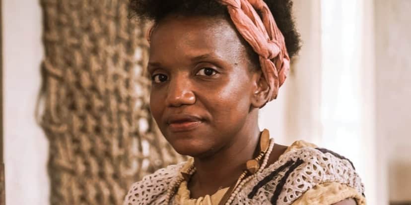 Mary Sheyla como Abena de Nos Tempos do Imperador (Foto: Reprodução/Globo) Mary Sheyla como Abena de Nos Tempos do Imperador (Foto: Reprodução/Globo)