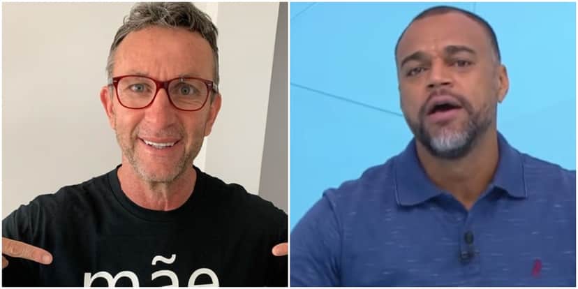 Denílson quebra silêncio sobre briga com Neto, expõe quem ele é e despreza: "Não quero que seja do meu convívio" Denílson quebra silêncio sobre briga com Neto, expõe quem ele é e despreza: "Não quero que seja do meu convívio"