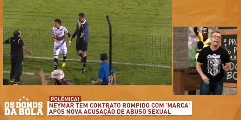 "Saiu pelado no corredor", Neto explode em verdades ao vivo na Band após ter quebra-pau com Denílson "Saiu pelado no corredor", Neto explode em verdades ao vivo na Band após ter quebra-pau com Denílson
