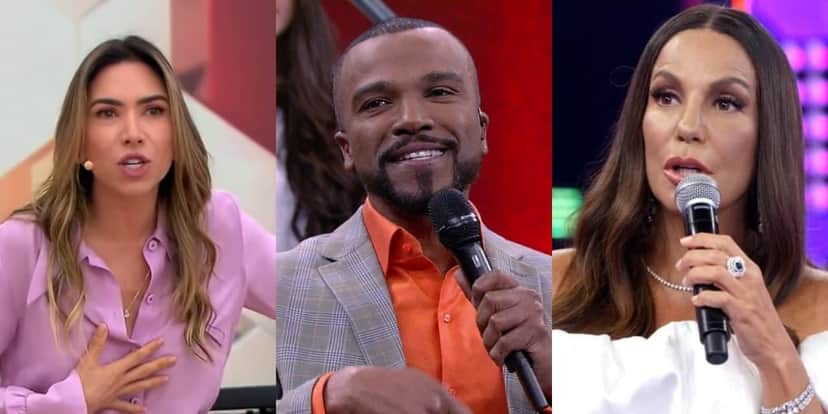 Patrícia Abravanel sendo socorrida, Alexandre Pires assumindo parceiro e Ivete Sangalo namoro com mulher: confira o que bombou (Foto: Reprodução) Patrícia Abravanel sendo socorrida, Alexandre Pires assumindo parceiro e Ivete Sangalo namoro com mulher: confira o que bombou (Foto: Reprodução)