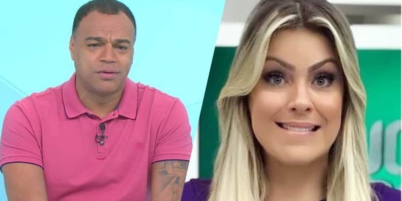 "Vai deitar e rolar", Renata Fan confirma verdades sobre Denílson após esposa detonar relação: "Deu um show" "Vai deitar e rolar", Renata Fan confirma verdades sobre Denílson após esposa detonar relação: "Deu um show"
