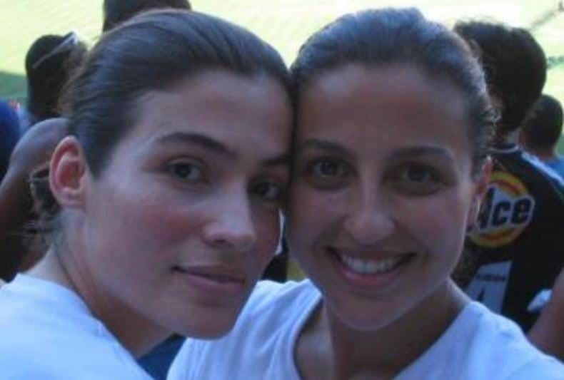 Renata Vasconcellos e amiga (Foto: Reprodução) Renata Vasconcellos e amiga (Foto: Reprodução)