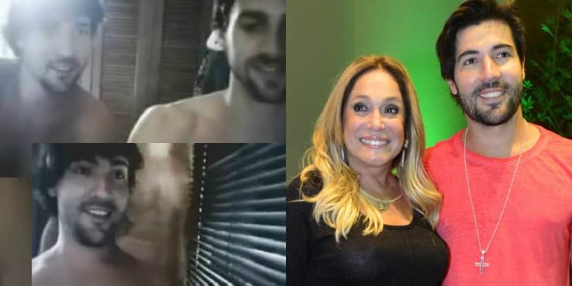 Sandro Pedroso, ex de Susana Vieira, em vídeo com Danilo Sacramento (Foto: Reprodução/Twitter/AgNews) Sandro Pedroso, ex de Susana Vieira, em vídeo com Danilo Sacramento (Foto: Reprodução/Twitter/AgNews)