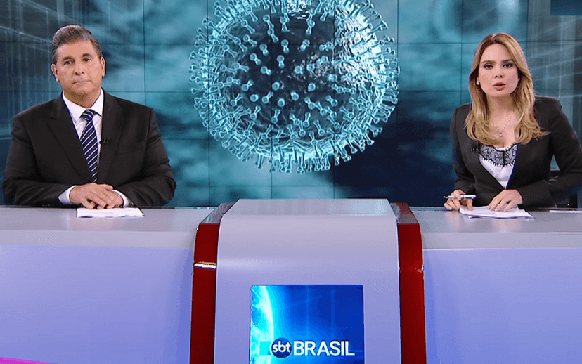 Rachel Sheherazade e Carlos Nascimento Rachel Sheherazade e Carlos Nascimento
