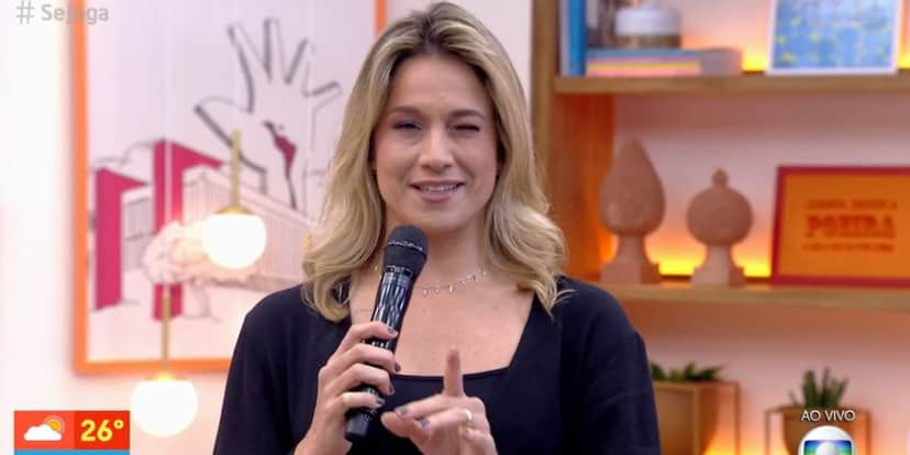 Fernanda Gentil no "Se Joga" (Foto: Reprodução/TV Globo) Fernanda Gentil no "Se Joga" (Foto: Reprodução/TV Globo)