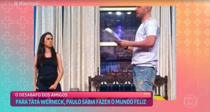 Tata Werneck era uma das melhores amigas de Paulo Gustavo (Foto: Reprodução/TV Globo) Tata Werneck era uma das melhores amigas de Paulo Gustavo (Foto: Reprodução/TV Globo)