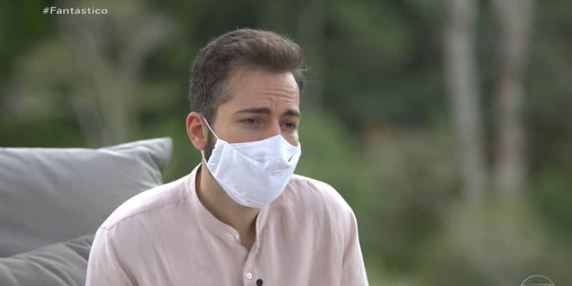 Em entrevista emocionante, marido Paulo Gustavo falou sobre não saber como explicar aos filhos sobre a partida do pai (Foto: Reprodução) Em entrevista emocionante, marido Paulo Gustavo falou sobre não saber como explicar aos filhos sobre a partida do pai (Foto: Reprodução)