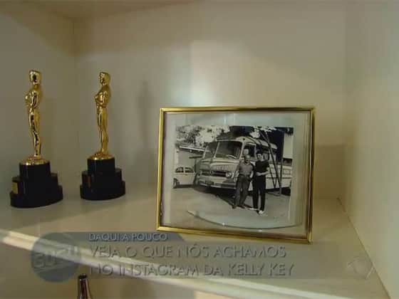 Troféus Imprensa que Carlos Alberto de Nóbrega ganhou no SBT (Foto: Reprodução/Record) Troféus Imprensa que Carlos Alberto de Nóbrega ganhou no SBT (Foto: Reprodução/Record)