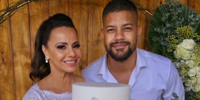 Viviane Araújo se casou com Guido Militão e ex-namorado, Radamés, postou indireta (Foto: Reprodução) Viviane Araújo se casou com Guido Militão e ex-namorado, Radamés, postou indireta (Foto: Reprodução)