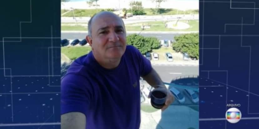 Davi Maia trabalhava no Bom Dia Brasil (Foto: Reprodução) Davi Maia trabalhava no Bom Dia Brasil (Foto: Reprodução)