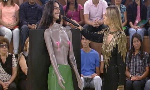 Cleo durante Amor e Sexo (Reprodução) Cleo durante Amor e Sexo (Reprodução)